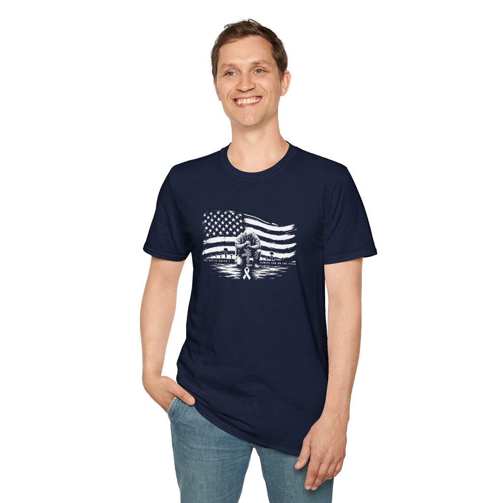 Remember Them All Memorial T-Shirt — Veteran Flag Tribute