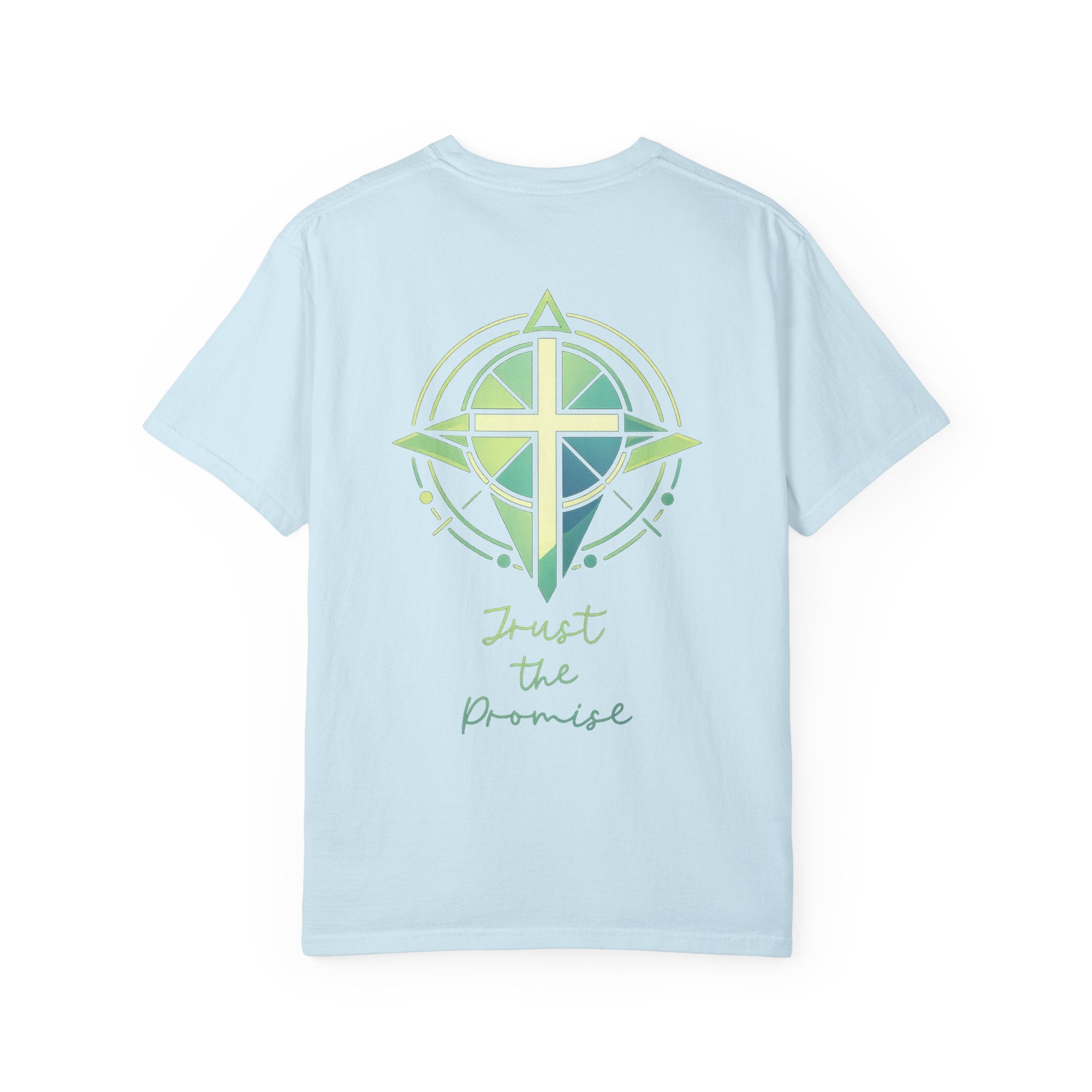 Trust the Promise T-Shirt — Compass Cross Graphic