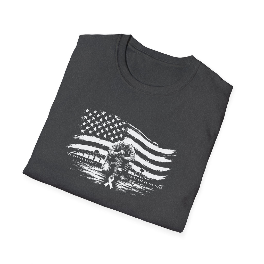 Remember Them All Memorial T-Shirt — Veteran Flag Tribute