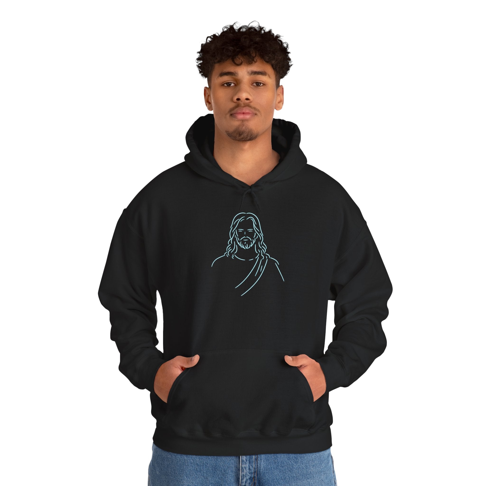 Faith is Free neon glow - Hoodie
