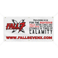 Copy of Faith Banner — “Jesus is King” Inspirational Church Outdoor Banner