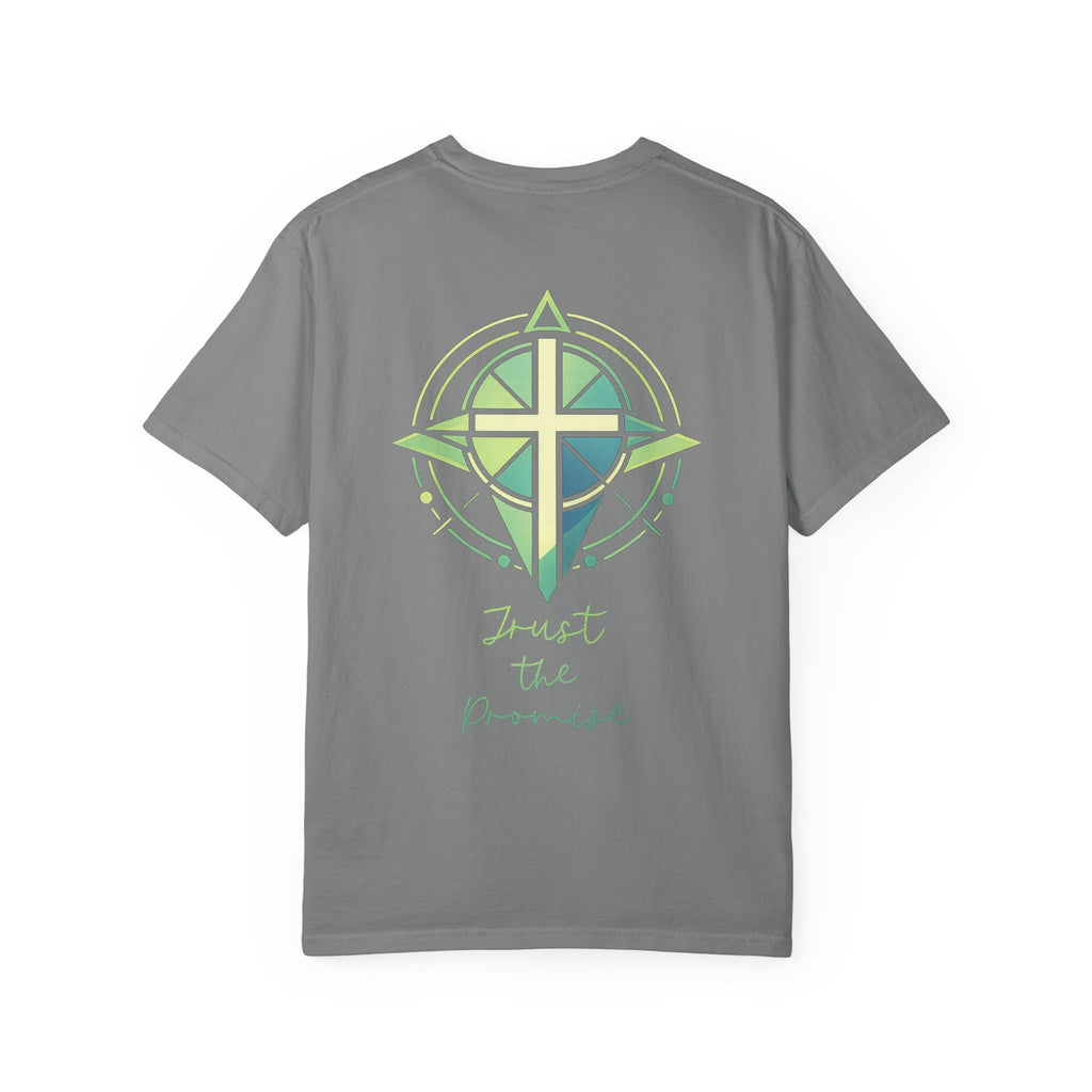 Trust the Promise T-Shirt — Compass Cross Graphic