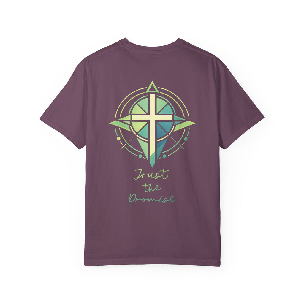 Trust the Promise T-Shirt — Compass Cross Graphic