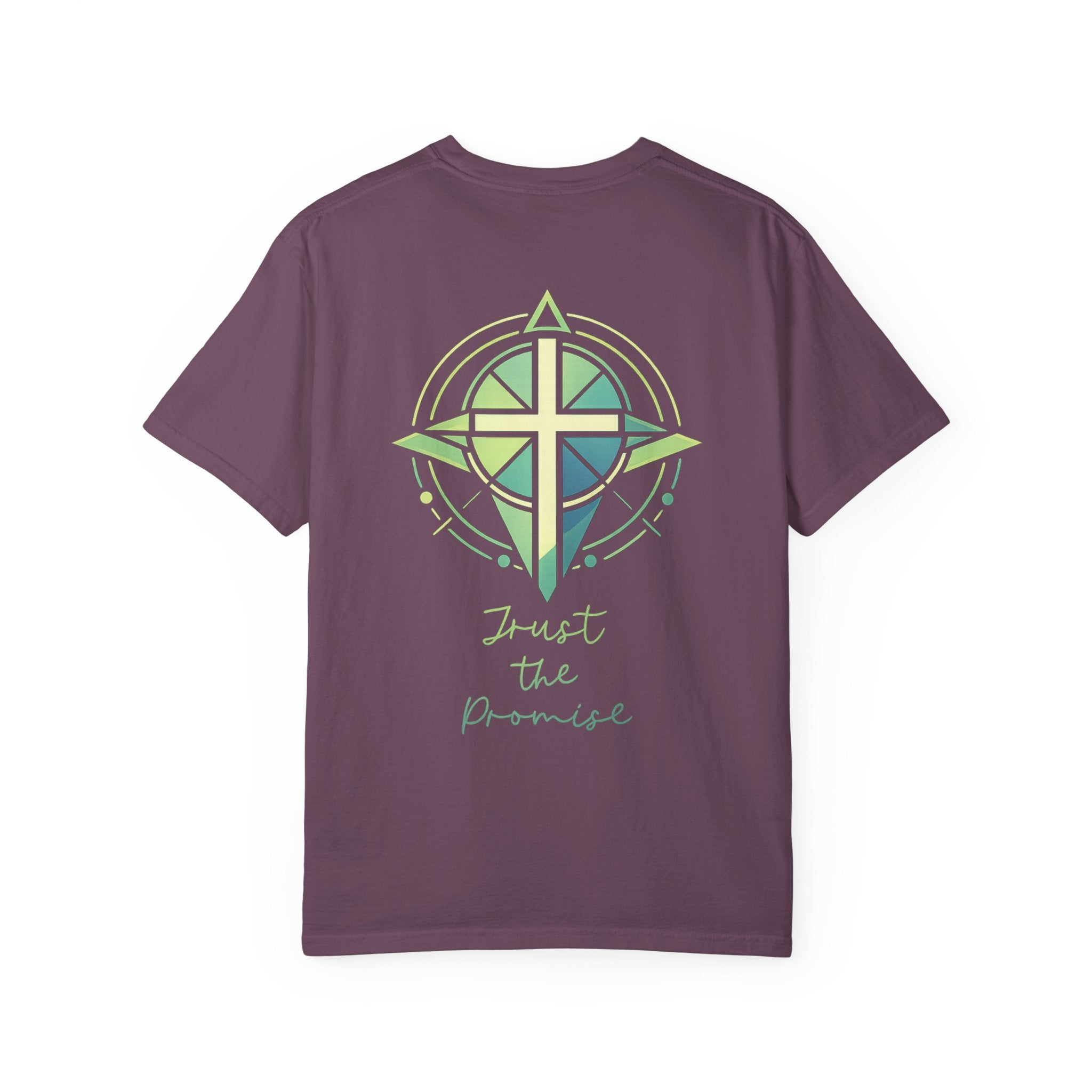 Trust the Promise T-Shirt — Compass Cross Graphic