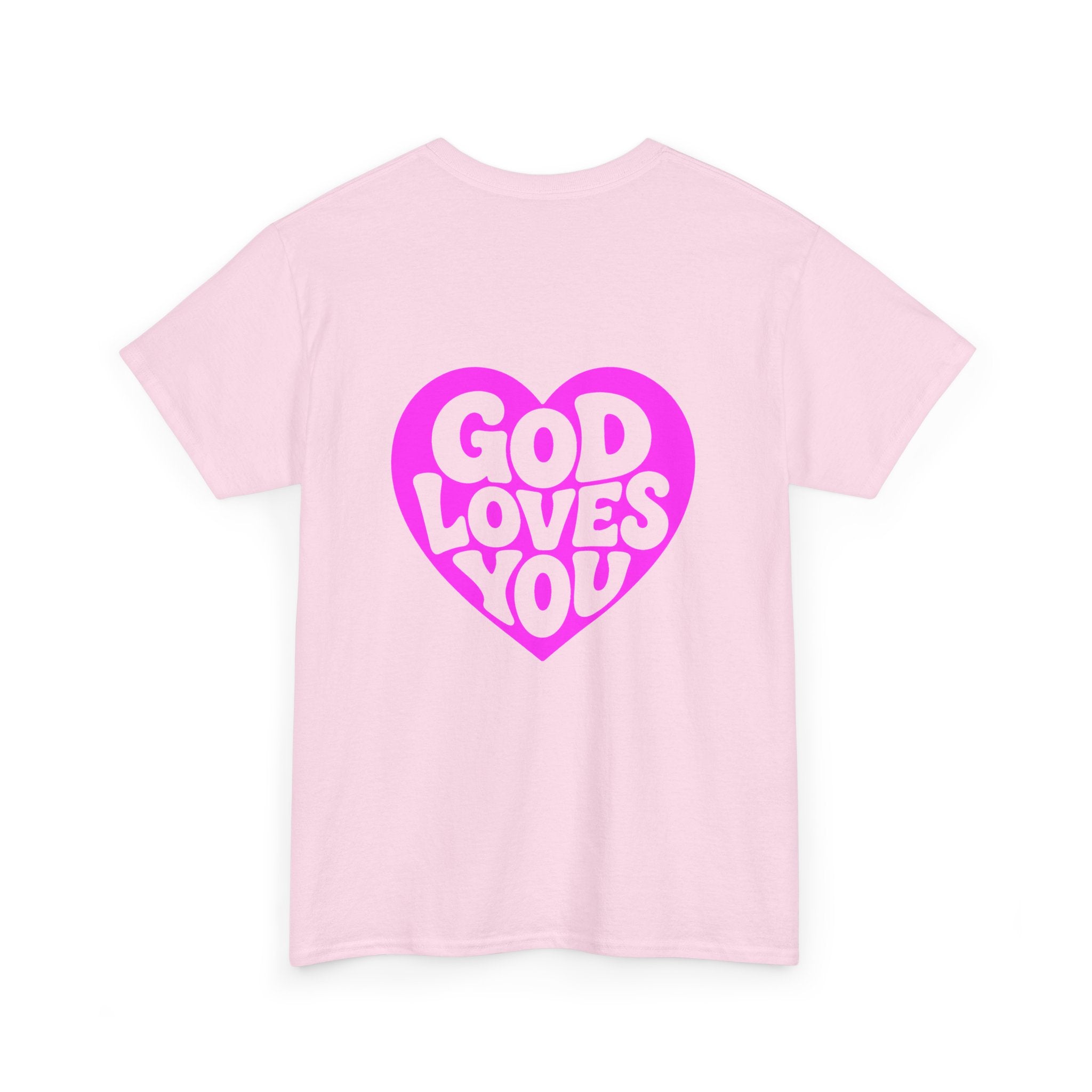God Loves You Heart Tee