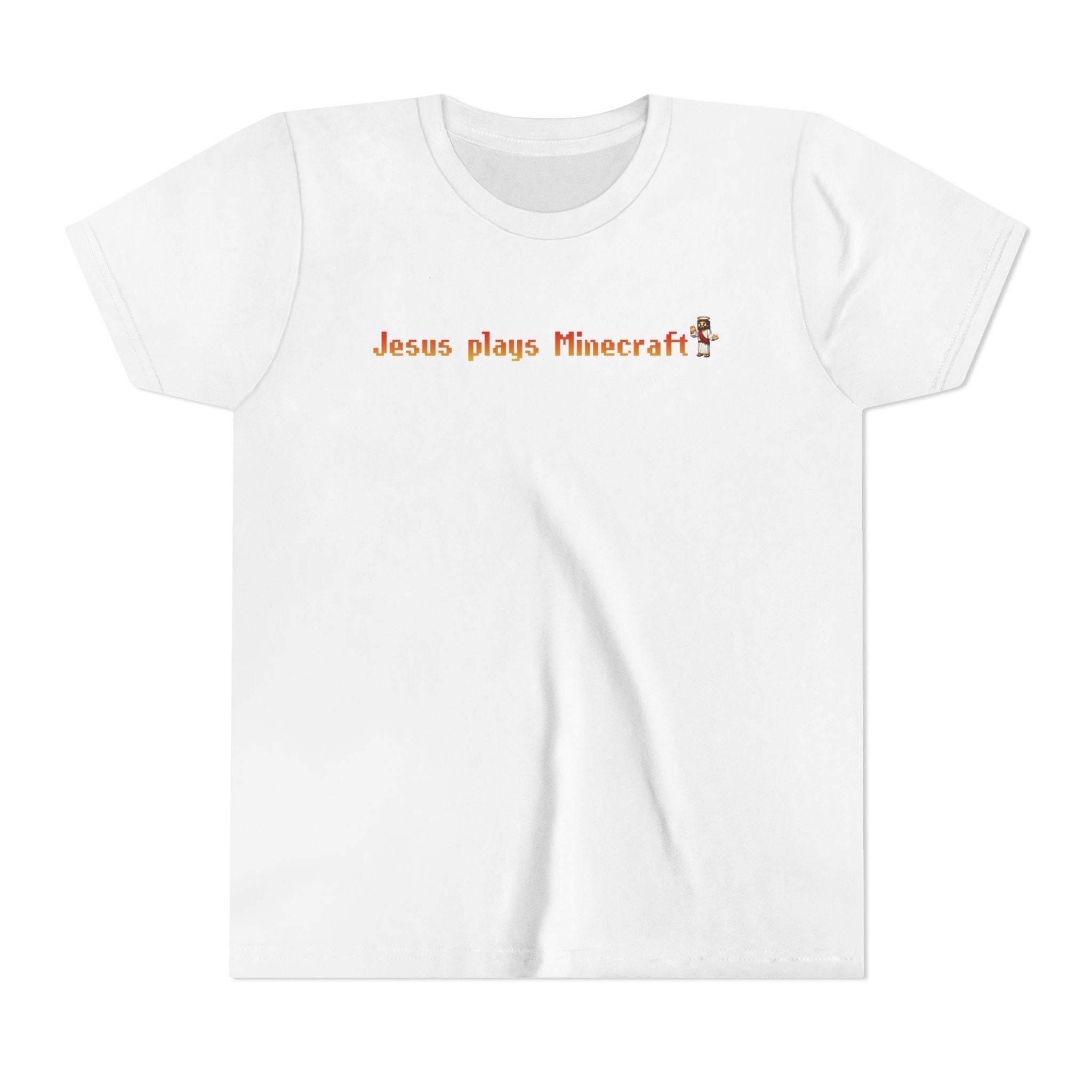 Kids' 'Jesus Plays Minecraft' - Graphic Tee