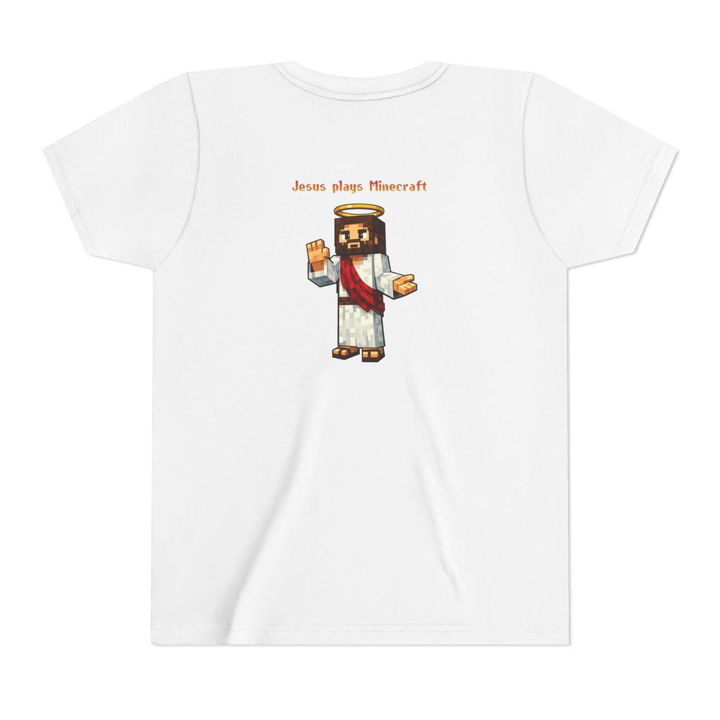 Kids' 'Jesus Plays Minecraft' - Graphic Tee