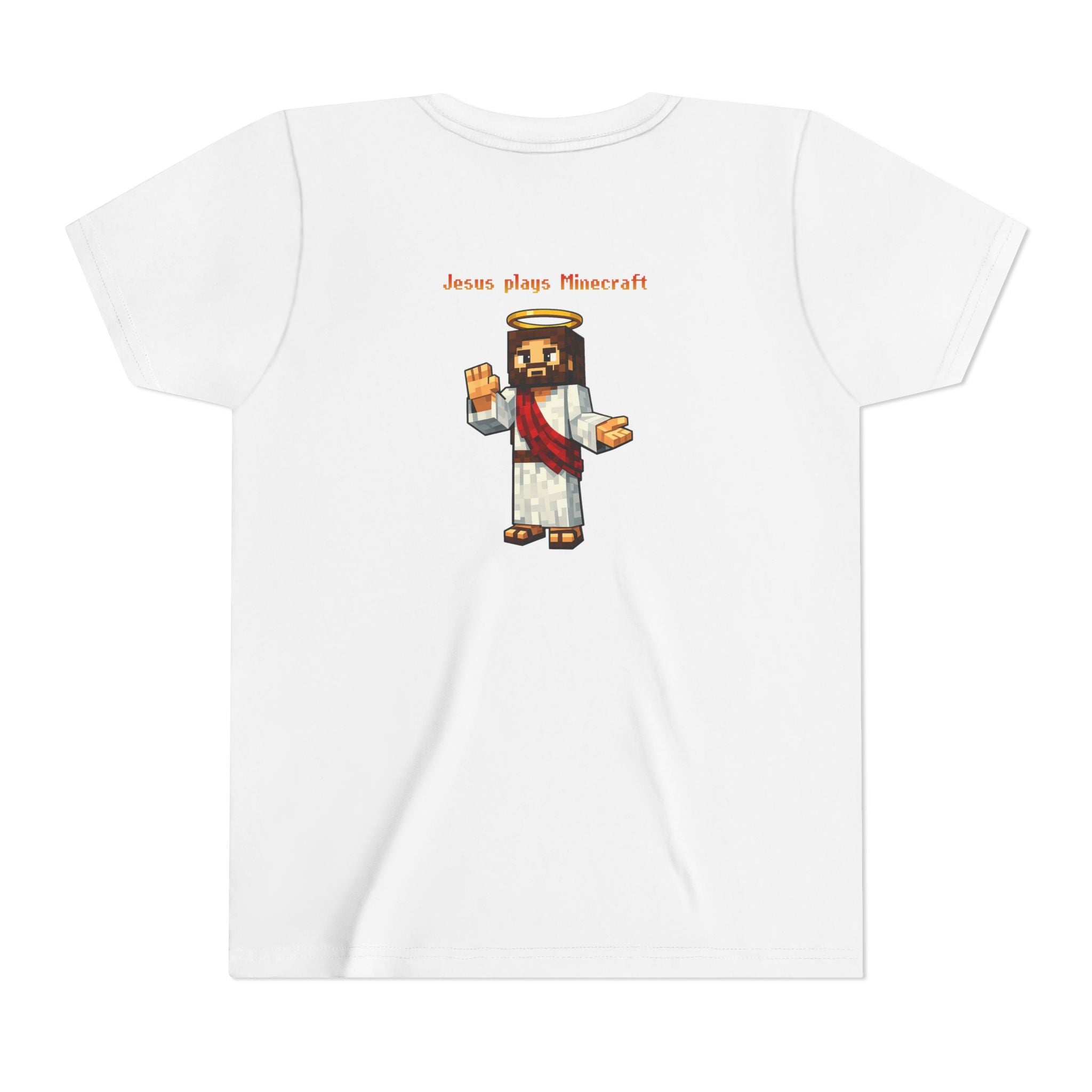 Kids' 'Jesus Plays Minecraft' - Graphic Tee