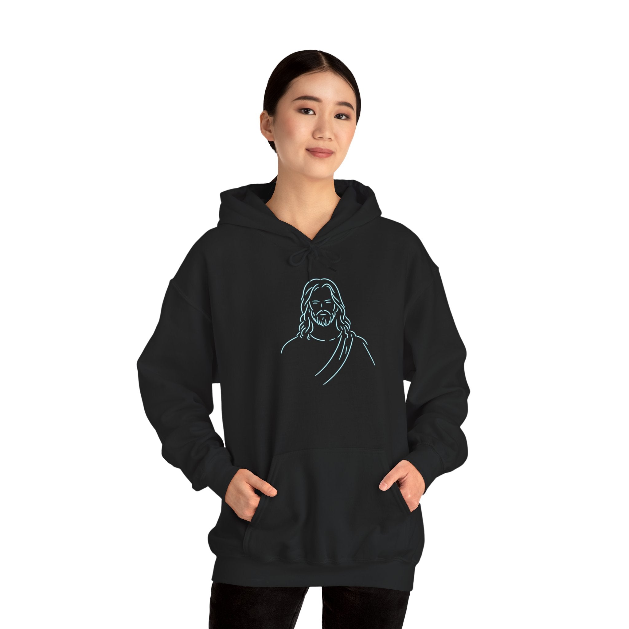 Faith is Free neon glow - Hoodie