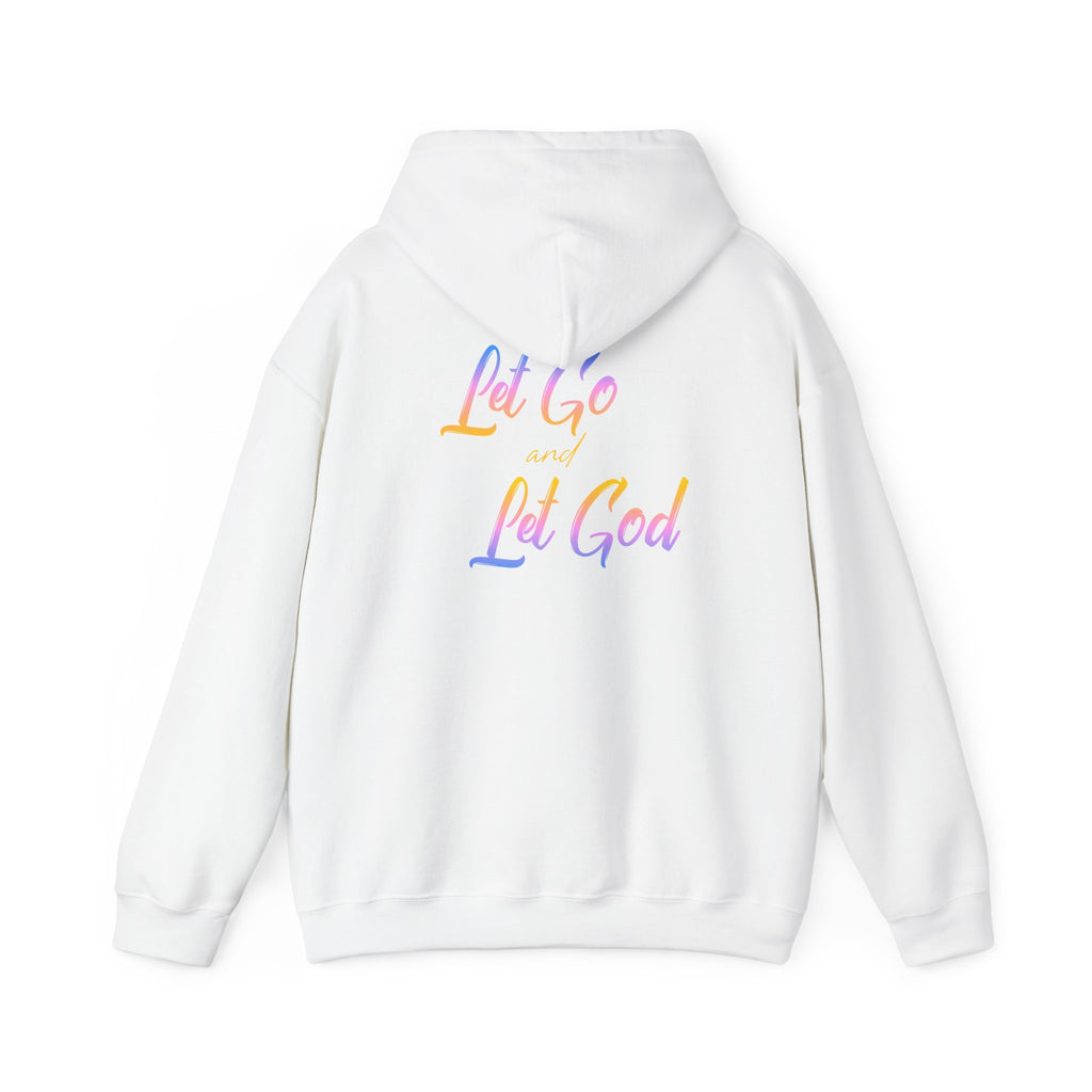 Let Go, Let God - Rainbow Cross Hoodie