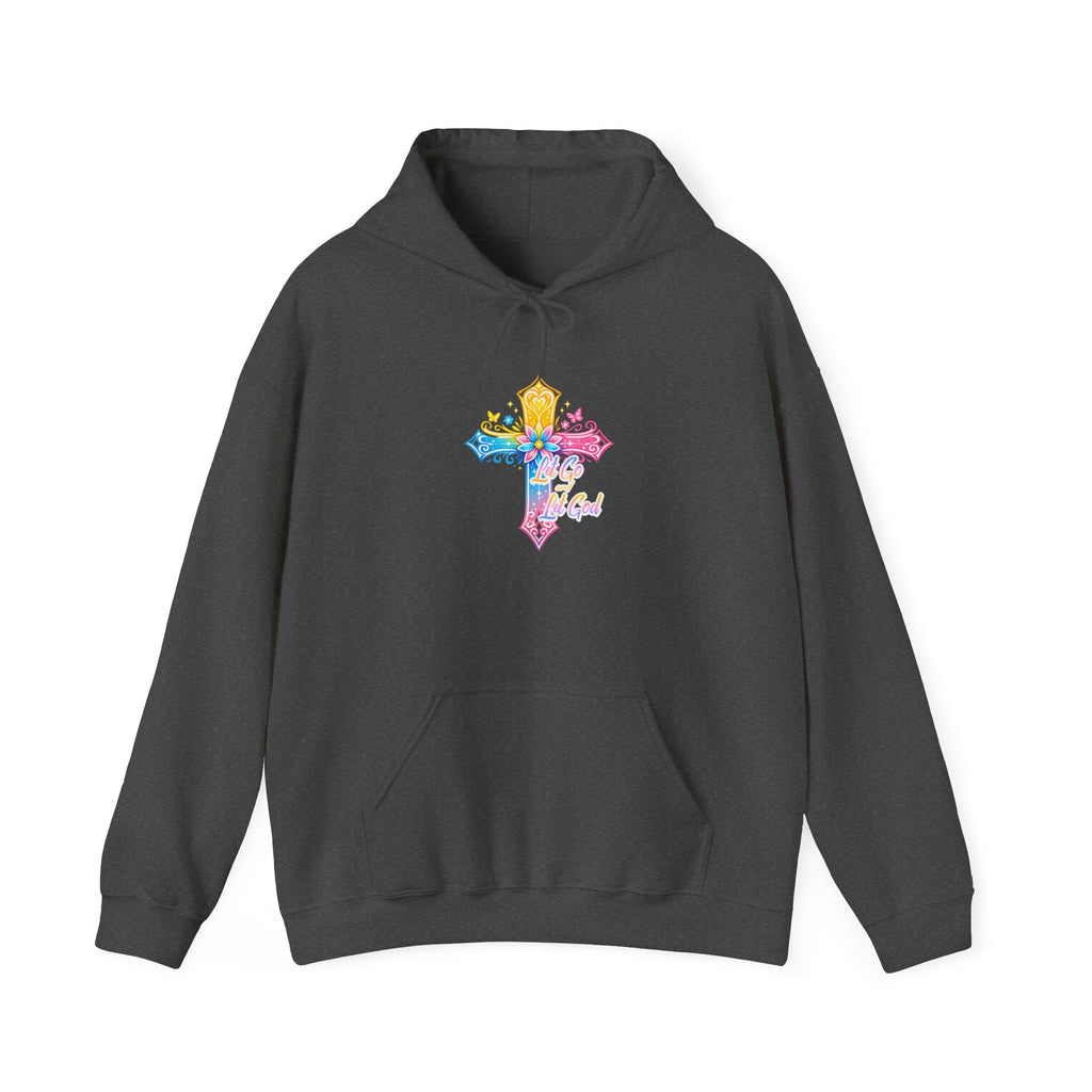 Let Go, Let God - Rainbow Cross Hoodie