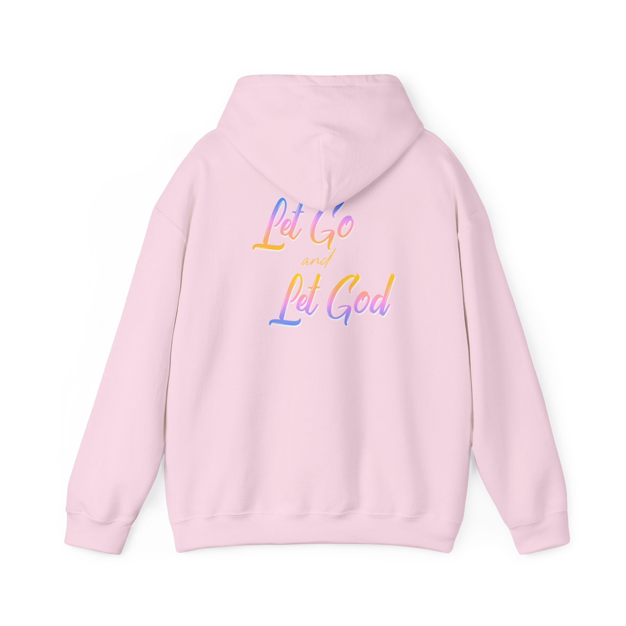 Let Go, Let God - Rainbow Cross Hoodie