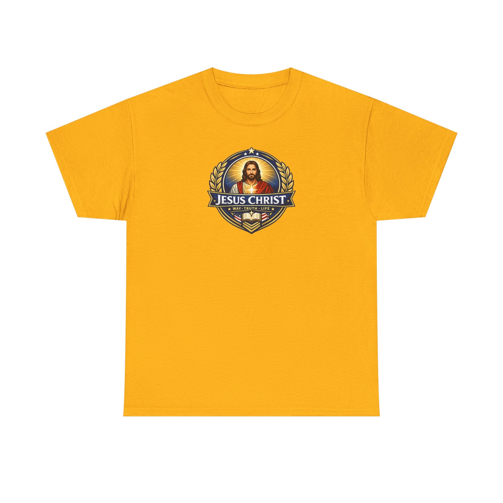 Jesus Christ Badge - T-Shirt