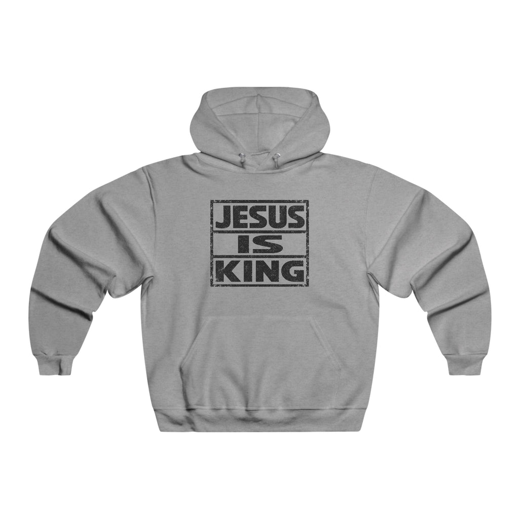 Men's NUBLEND® Jesus is King Hooded Sweatshirt