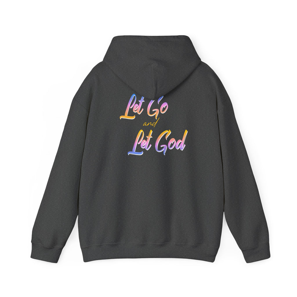 Let Go, Let God - Rainbow Cross Hoodie