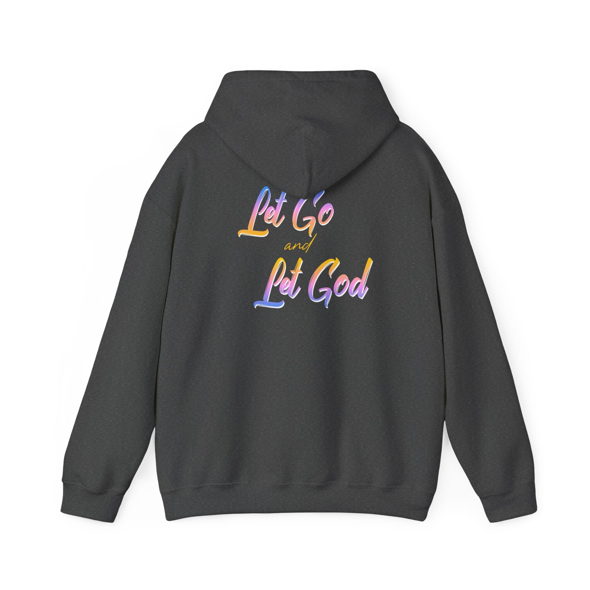 Let Go, Let God - Rainbow Cross Hoodie
