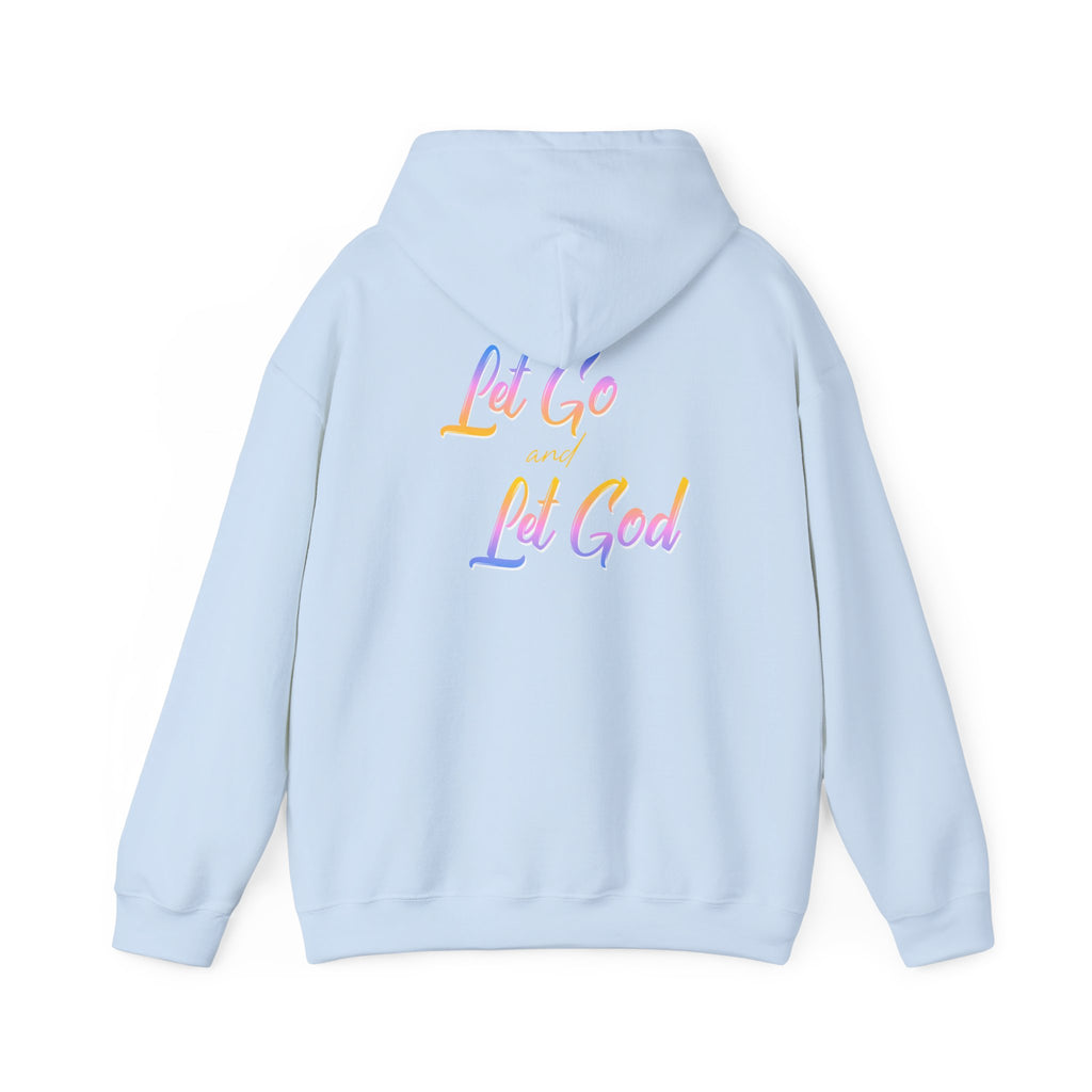 Let Go, Let God - Rainbow Cross Hoodie