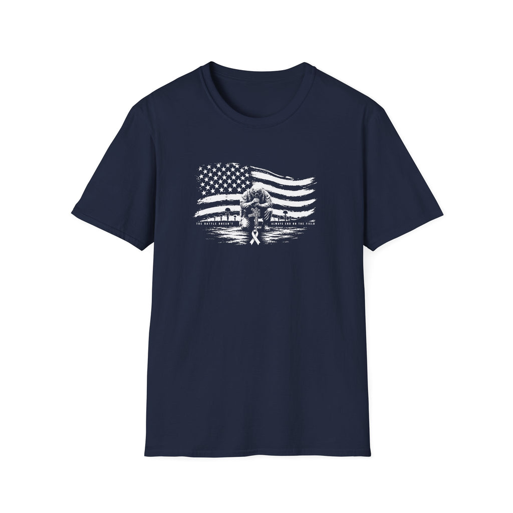 Remember Them All Memorial T-Shirt — Veteran Flag Tribute