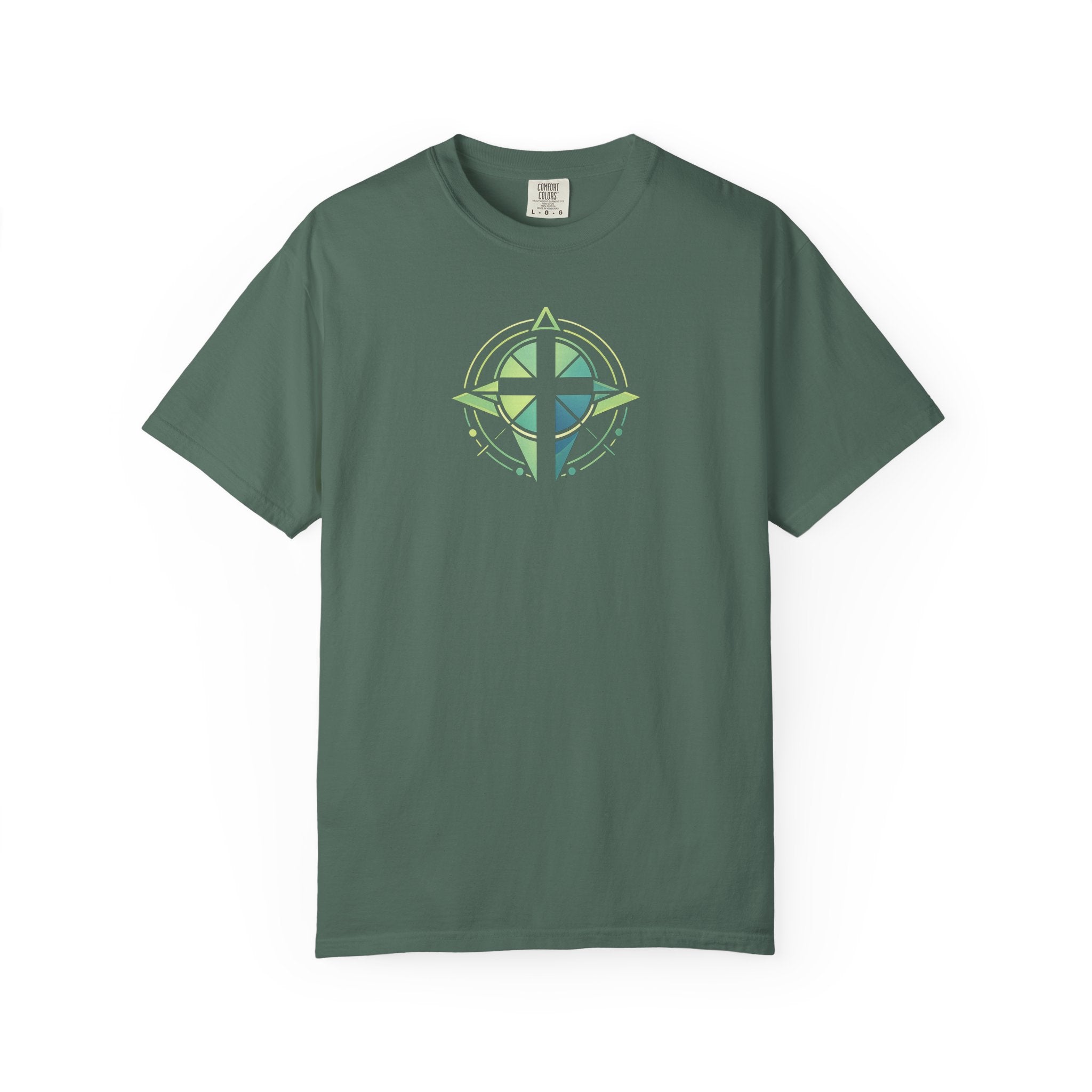 Trust the Promise T-Shirt — Compass Cross Graphic