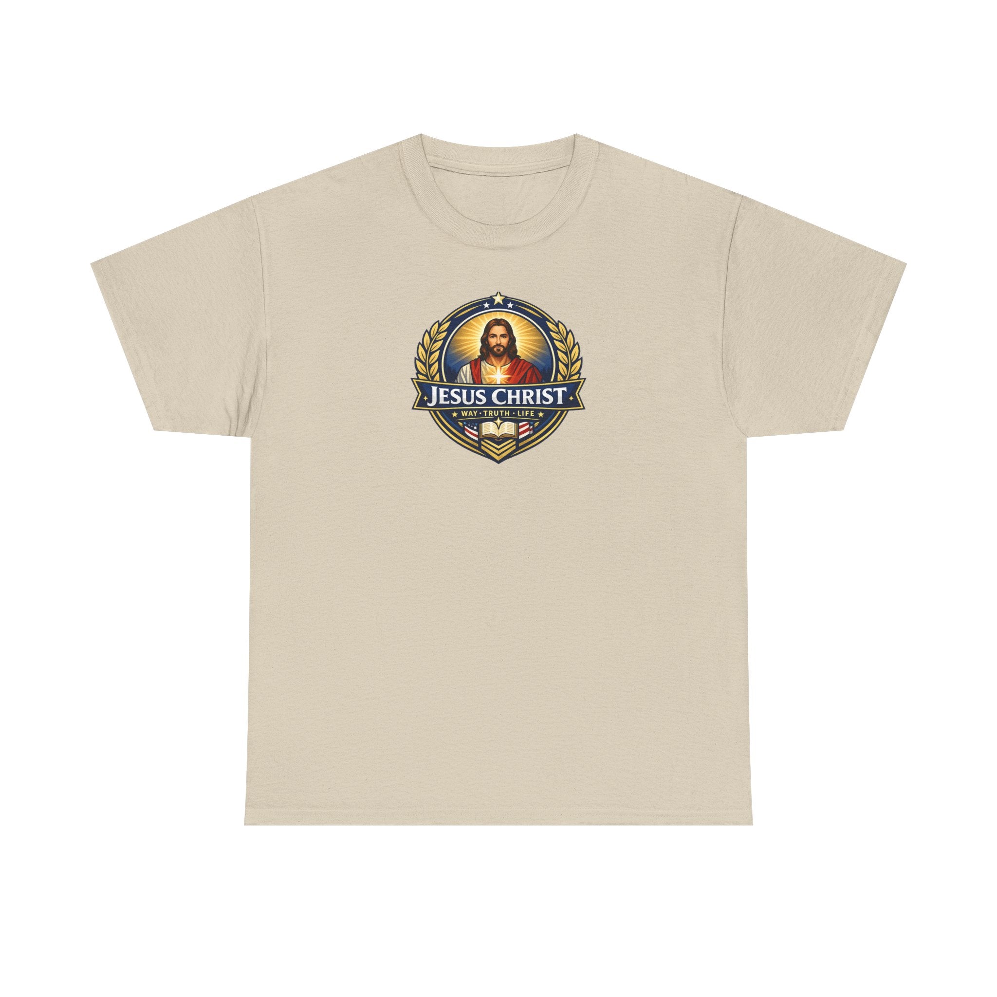 Jesus Christ Badge - T-Shirt
