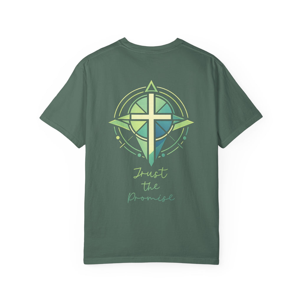 Trust the Promise T-Shirt — Compass Cross Graphic
