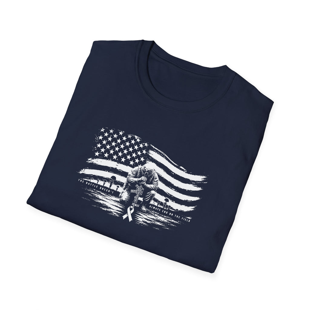 Remember Them All Memorial T-Shirt — Veteran Flag Tribute