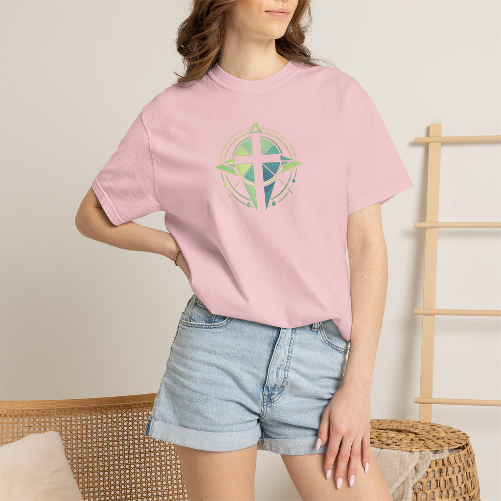 Trust the Promise T-Shirt — Compass Cross Graphic