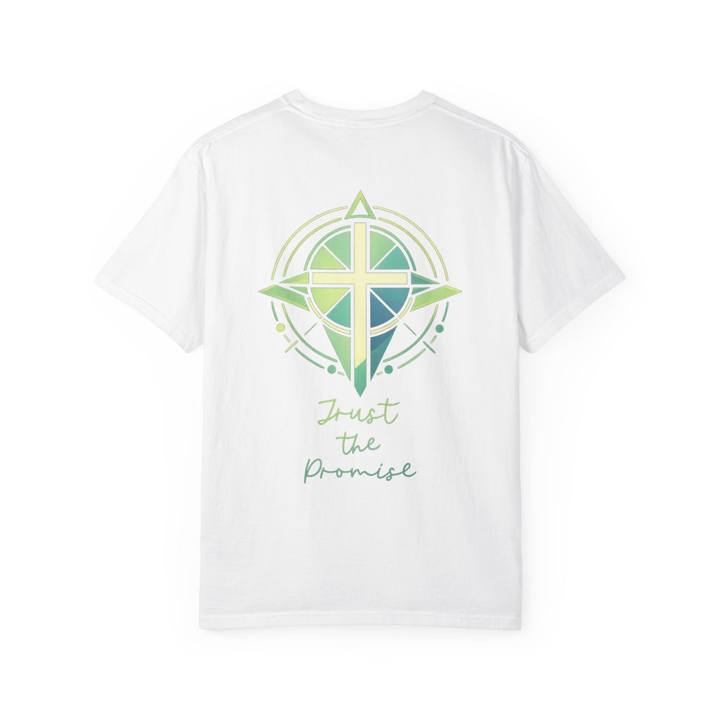 Trust the Promise T-Shirt — Compass Cross Graphic